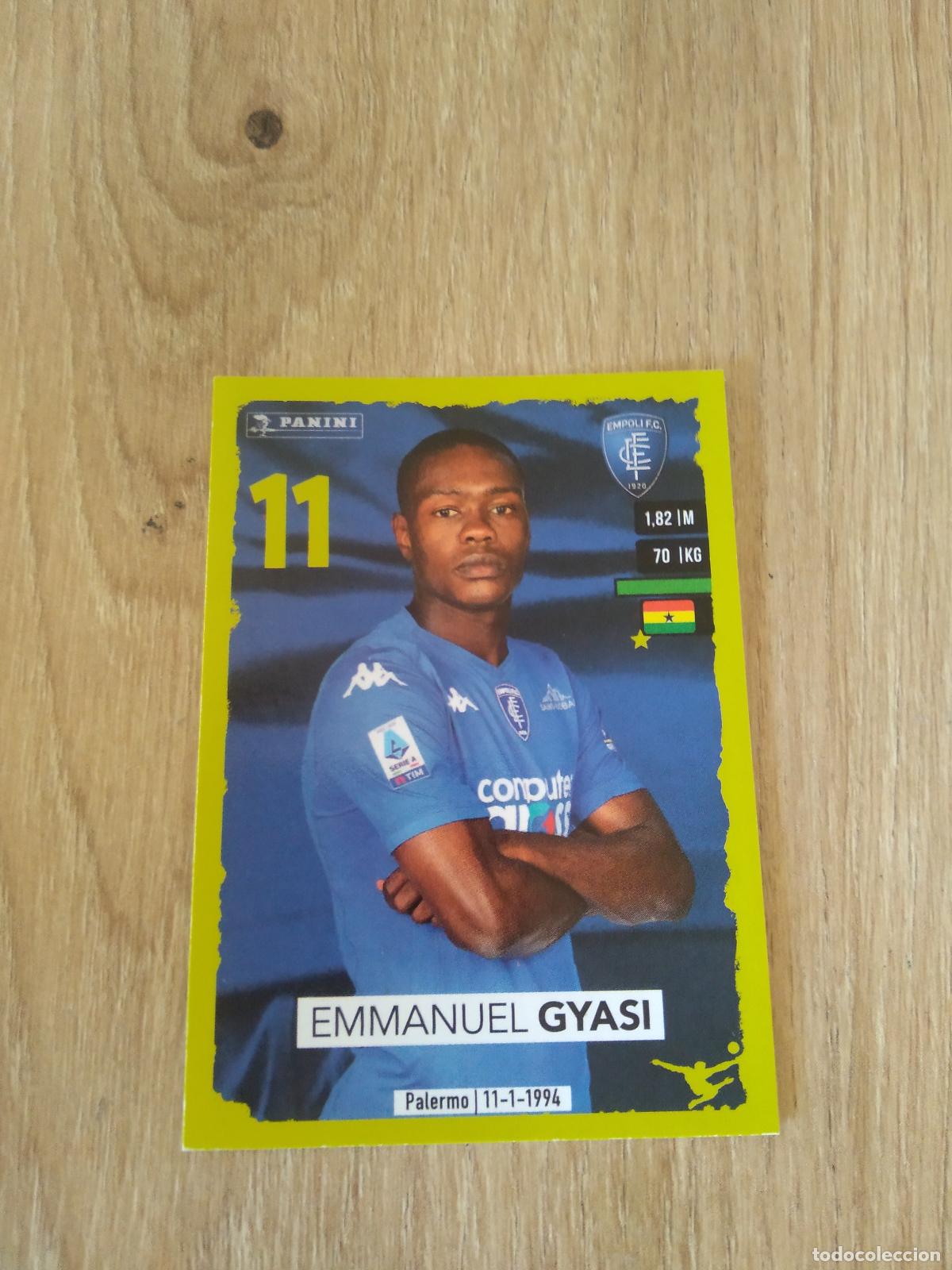 Football Stickers: 102 EMMANUEL GYASI EMPOLI CROMO FUTBOL PANINI LIGA ITALIA 2023-2024 CALCIATORI 23-24