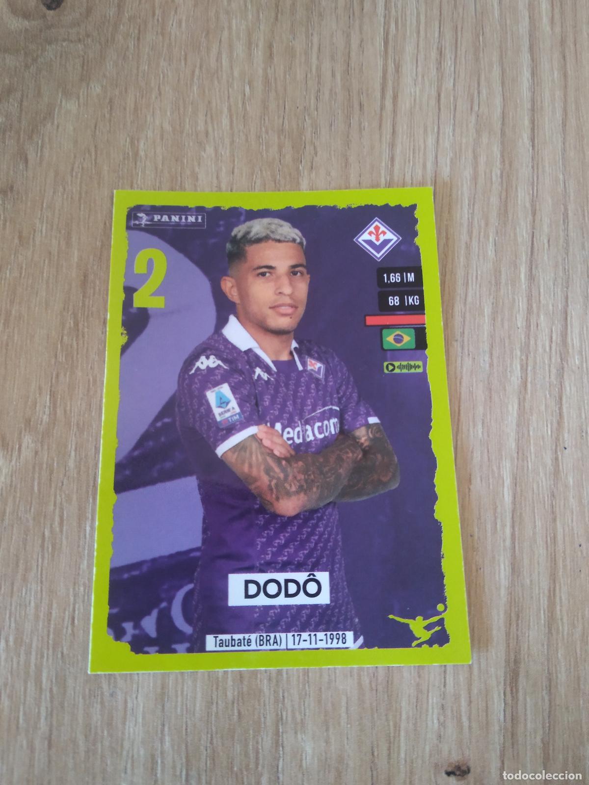 Cromos de f&uacute;tbol: 110 DODO FIORENTINA CROMO FUTBOL PANINI LIGA ITALIA 2023-2024 CALCIATORI 23-24