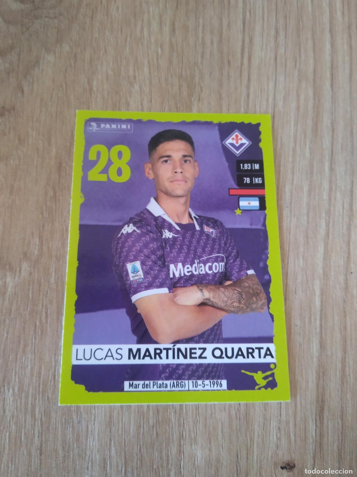 Cromos de f&uacute;tbol: 111 LUCAS MARTINEZ QUARTA FIORENTINA CROMO FUTBOL PANINI LIGA ITALIA 2023-2024 CALCIATORI 23-24