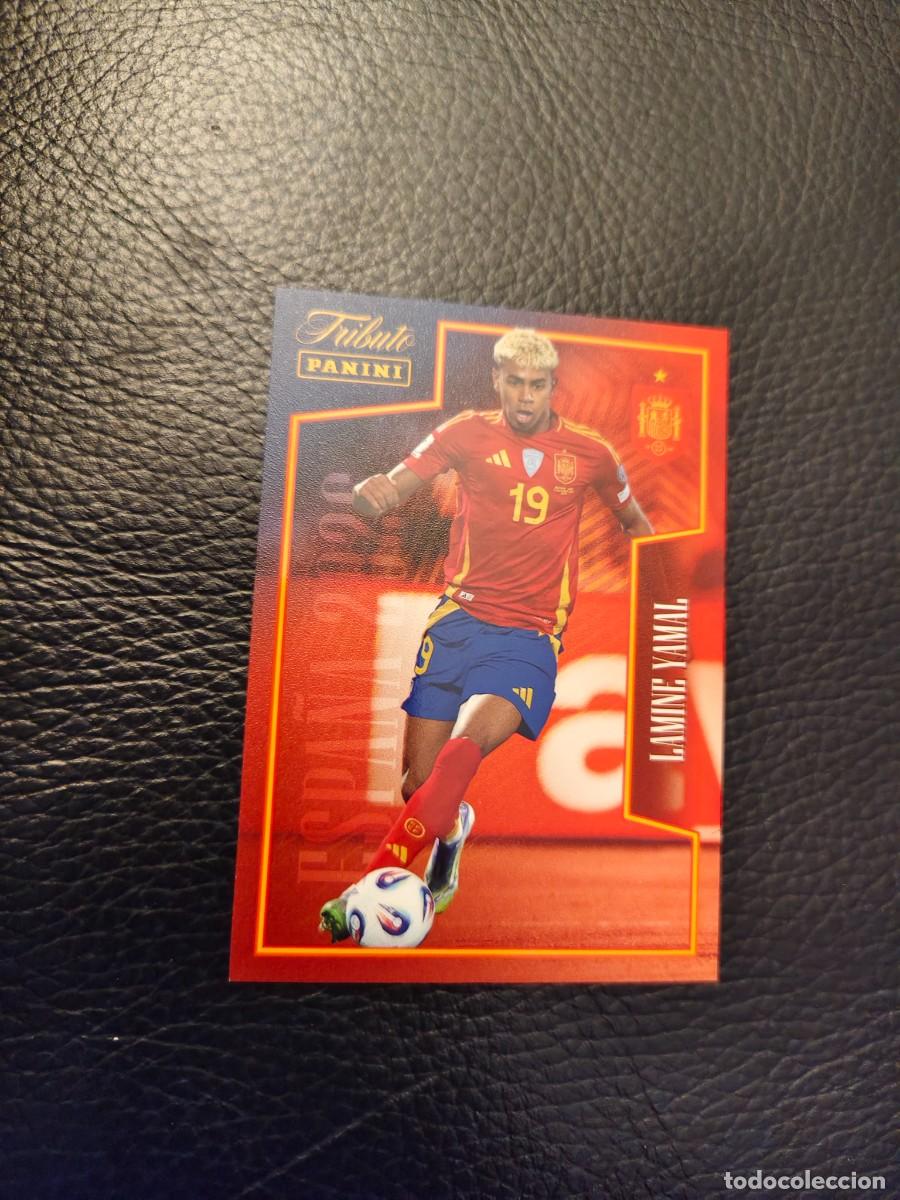 Cromos de f&uacute;tbol: 61. LAMINE YAMAL TRIBUTO ESPA&Ntilde;A 2010 2026 ESPA&Ntilde;A PANINI VAMOS CAMPEONES MUNDIAL AAH
