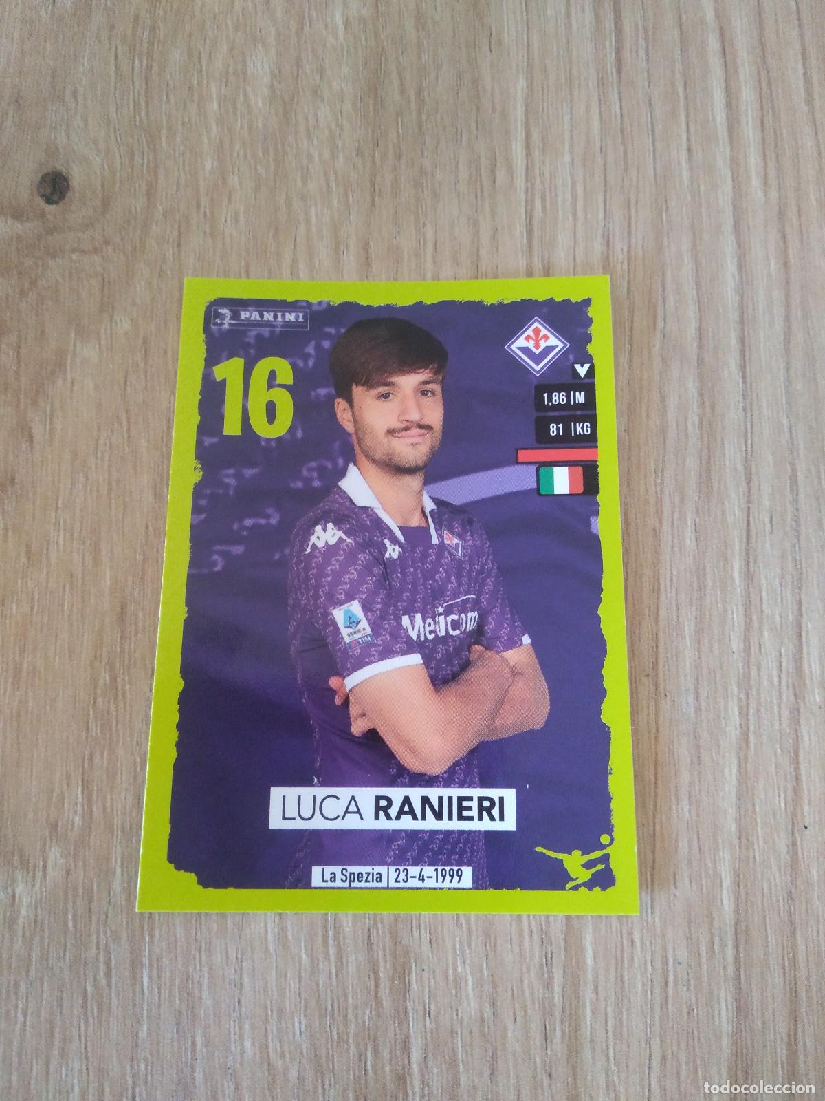 Cromos de f&uacute;tbol: 114 LUCA RANIERI FIORENTINA CROMO FUTBOL PANINI LIGA ITALIA 2023-2024 CALCIATORI 23-24