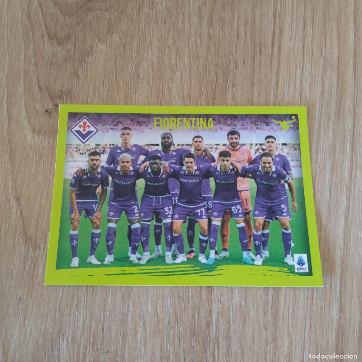 Cromos de f&uacute;tbol: 115 EQUIPO PLANTILLA FIORENTINA CROMO FUTBOL PANINI LIGA ITALIA 2023-2024 CALCIATORI 23-24