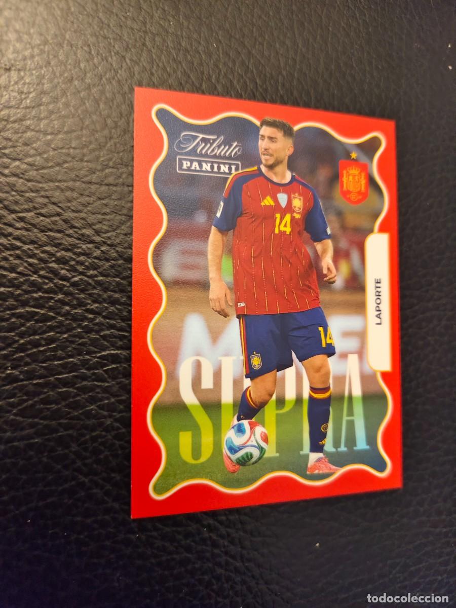 Cromos de f&uacute;tbol: 74. LAPORTE TRIBUTO ESPA&Ntilde;A 2010 2026 ESPA&Ntilde;A SUPRA ROJO PANINI VAMOS CAMPEONES MUNDIAL AAH