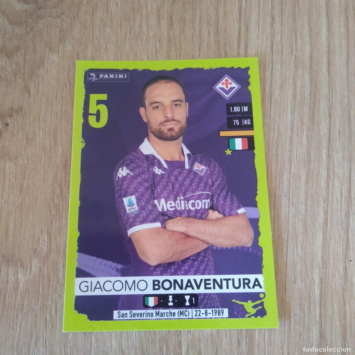 Cartes &agrave; collectionner de Football: 117 GIACOMO BONAVENTURA FIORENTINA CROMO FUTBOL PANINI LIGA ITALIA 2023-2024 CALCIATORI 23-24