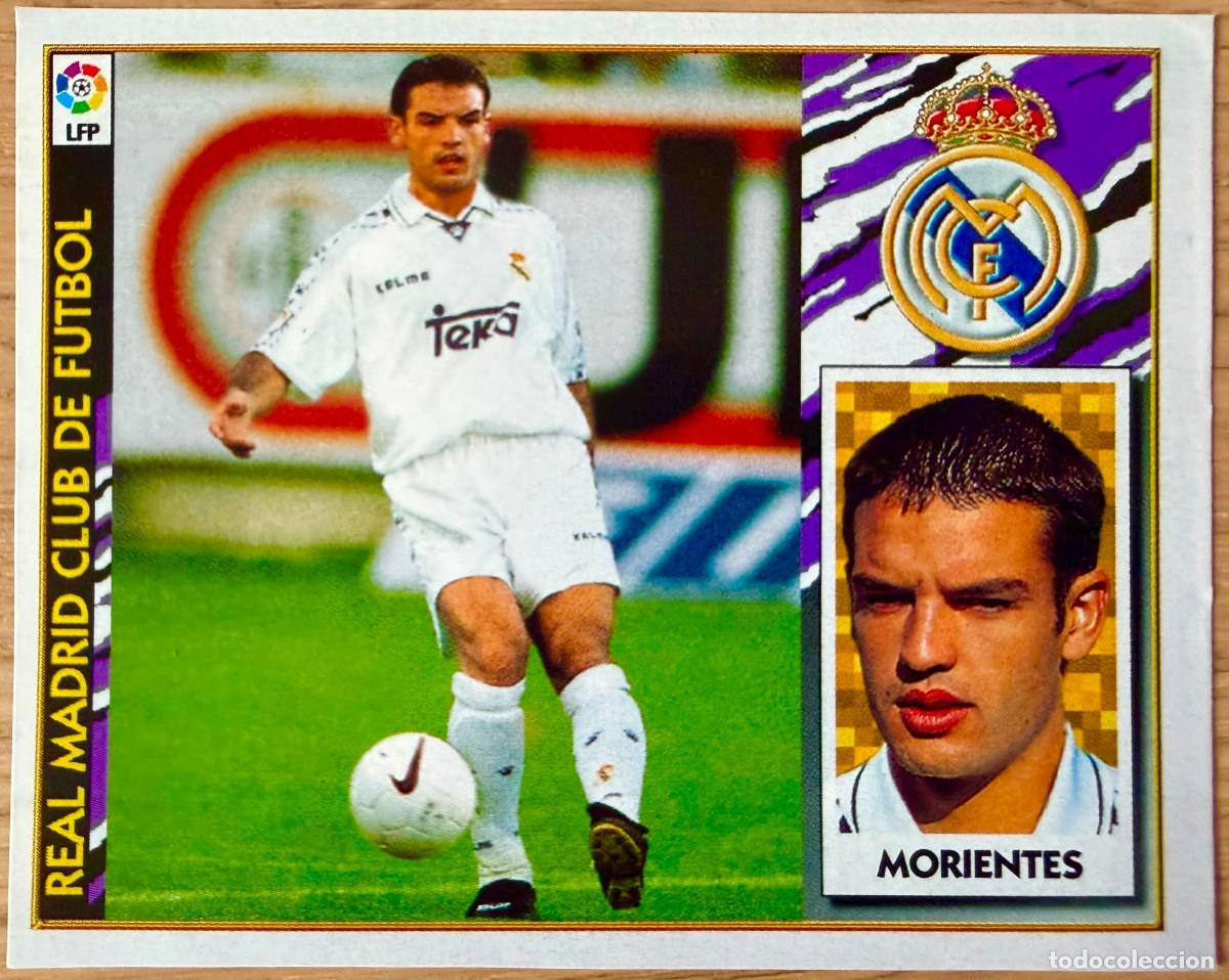 Cartes &agrave; collectionner de Football: MORIENTES FICHAJE 3 REAL MADRID 97 98 1997 1998 LIGA EDICIONES ESTE RECORTADO STICKER