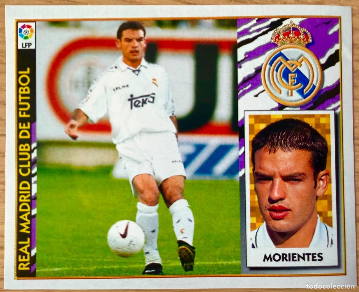 Cartes &agrave; collectionner de Football: MORIENTES FICHAJE 3 REAL MADRID 97 98 1997 1998 LIGA EDICIONES ESTE RECORTADO STICKER