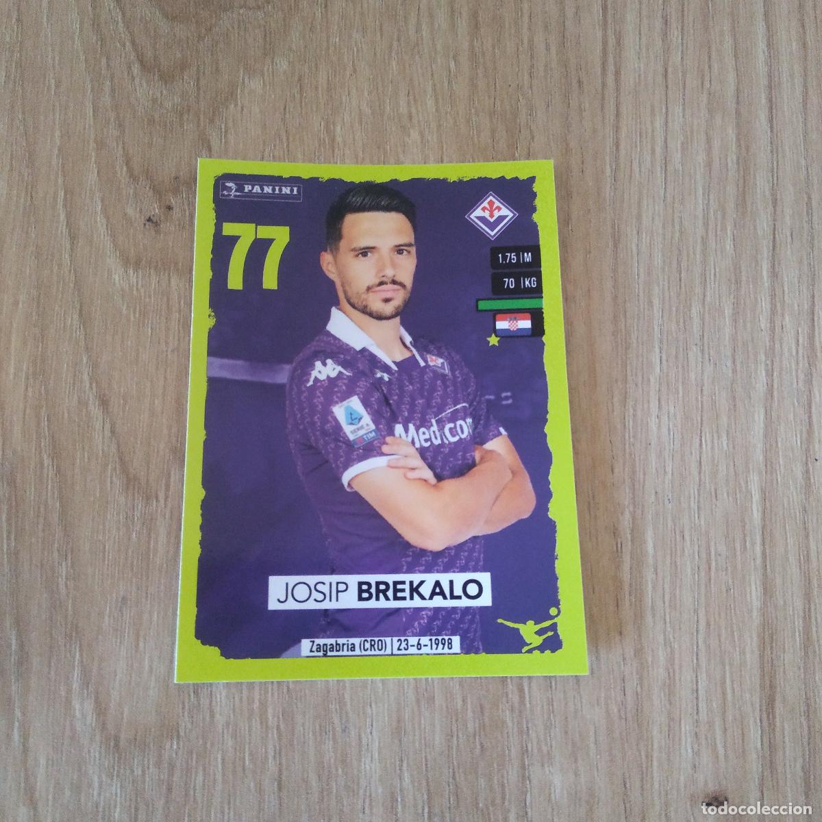 Cromos de f&uacute;tbol: 122 JOSIP BREKALO FIORENTINA CROMO FUTBOL PANINI LIGA ITALIA 2023-2024 CALCIATORI 23-24