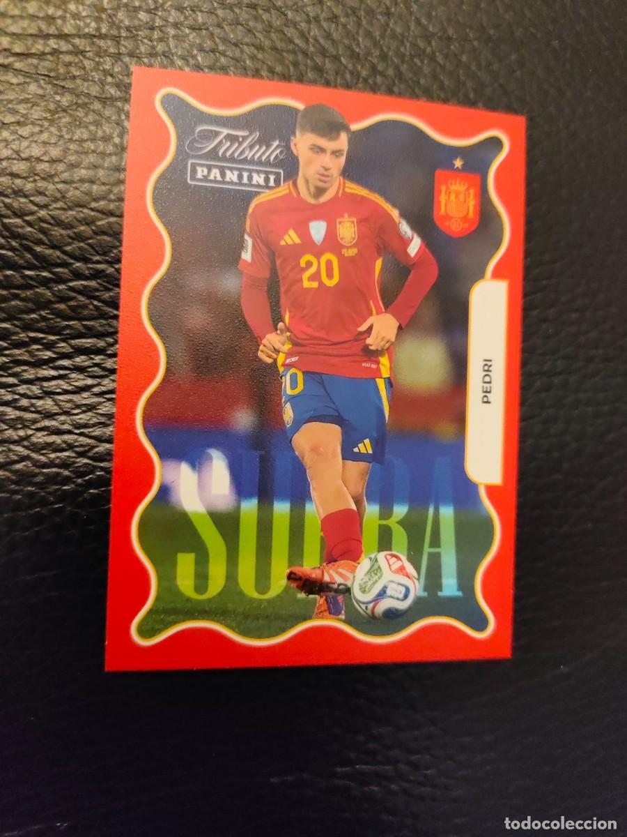 Cromos de f&uacute;tbol: 77. PEDRI TRIBUTO ESPA&Ntilde;A 2010 2026 ESPA&Ntilde;A SUPRA ROJO PANINI VAMOS CAMPEONES MUNDIAL AAH
