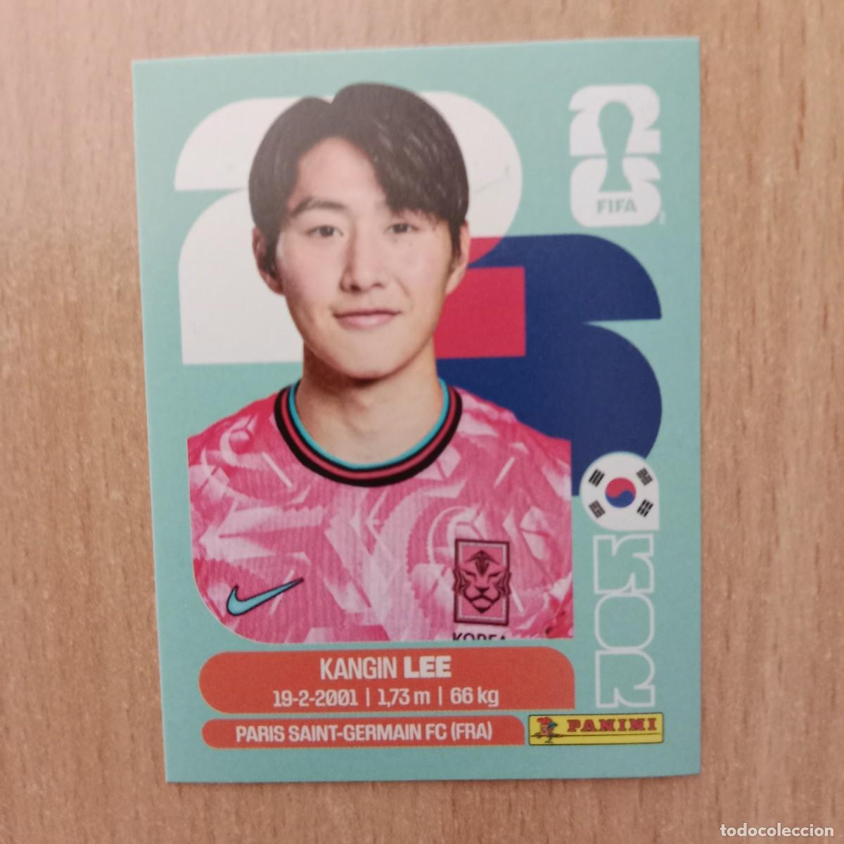 Cromos de f&uacute;tbol: KANGIN LEE , COREA DEL SUR , STICKER CROMO N&ordm; KOR 12 , FIFA WORLD CUP 2026 - PANINI - A&Ntilde;O 2026.