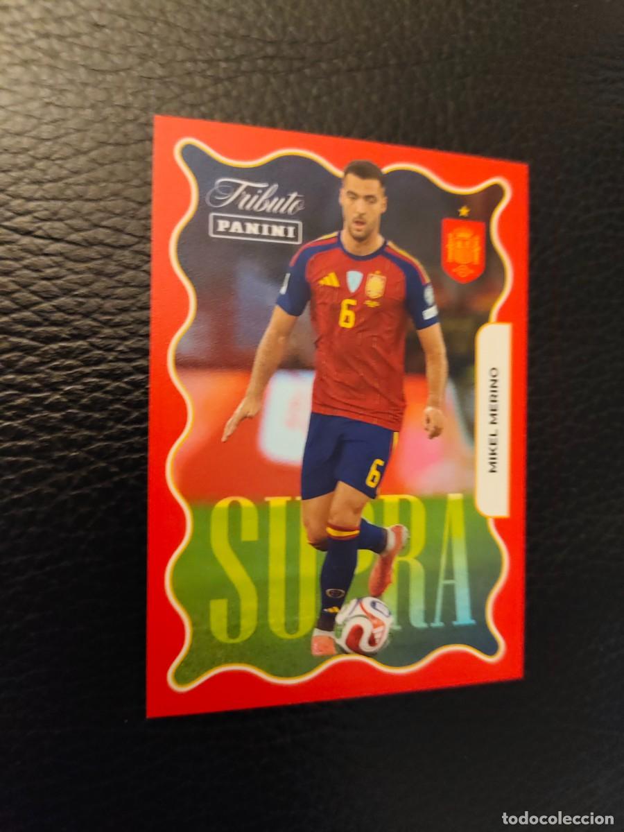 Cromos de f&uacute;tbol: 78. MERINO TRIBUTO ESPA&Ntilde;A 2010 2026 ESPA&Ntilde;A SUPRA ROJO PANINI VAMOS CAMPEONES MUNDIAL AAH