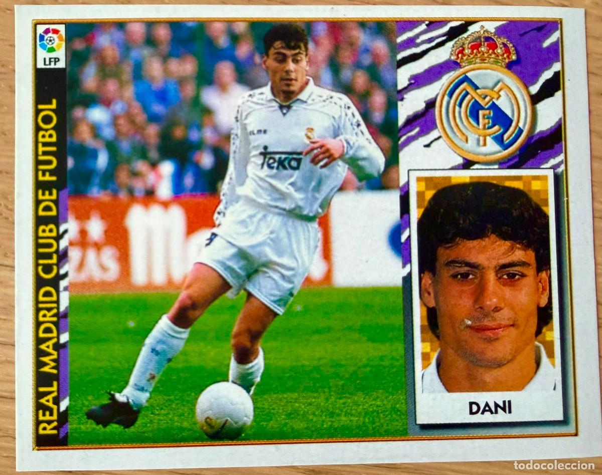 Cromos de f&uacute;tbol: DANI FICHAJE 6 REAL MADRID 97 98 1997 1998 LIGA EDICIONES ESTE RECORTADO STICKER