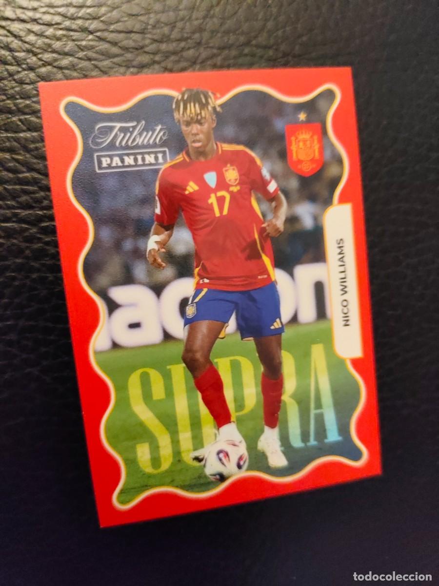 Cromos de f&uacute;tbol: 81. NICO WILLIAMS TRIBUTO ESPA&Ntilde;A 2010 2026 ESPA&Ntilde;A SUPRA ROJO PANINI VAMOS CAMPEONES MUNDIAL AAH
