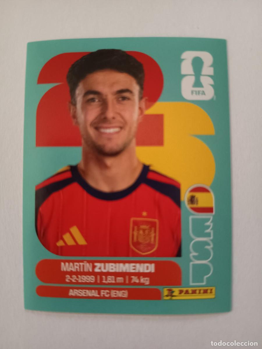 Cromos de f&uacute;tbol: CROMO ESP 9 ESP9 MART&Iacute;N ZUBIMENDI ESPA&Ntilde;A SPAIN ARSENAL - PANINI MUNDIAL WORLD CUP 2026 STICKERS FIFA