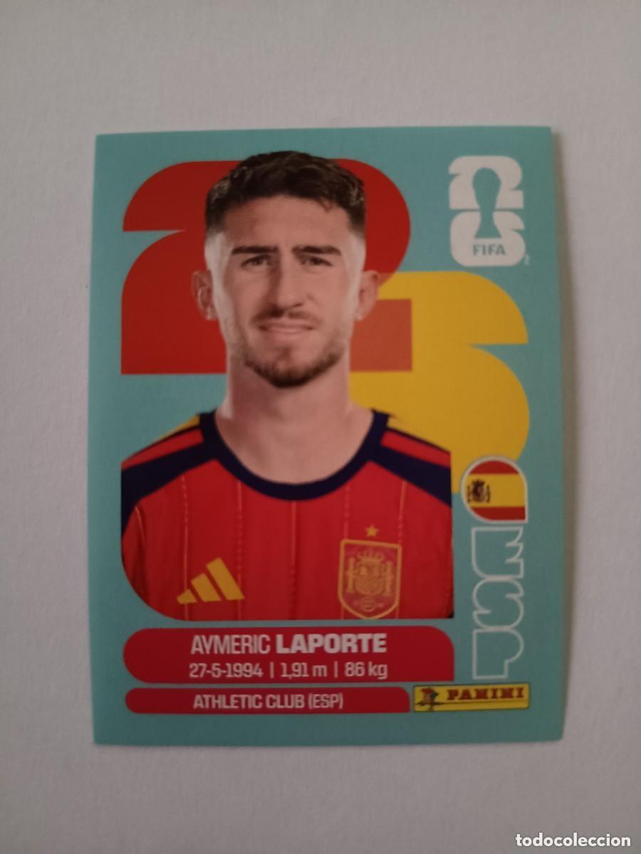 Cromos de f&uacute;tbol: CROMO ESP 4 ESP4 AYMERIC LAPORTE ESPA&Ntilde;A SPAIN - PANINI MUNDIAL WORLD CUP 2026 STICKERS FIFA