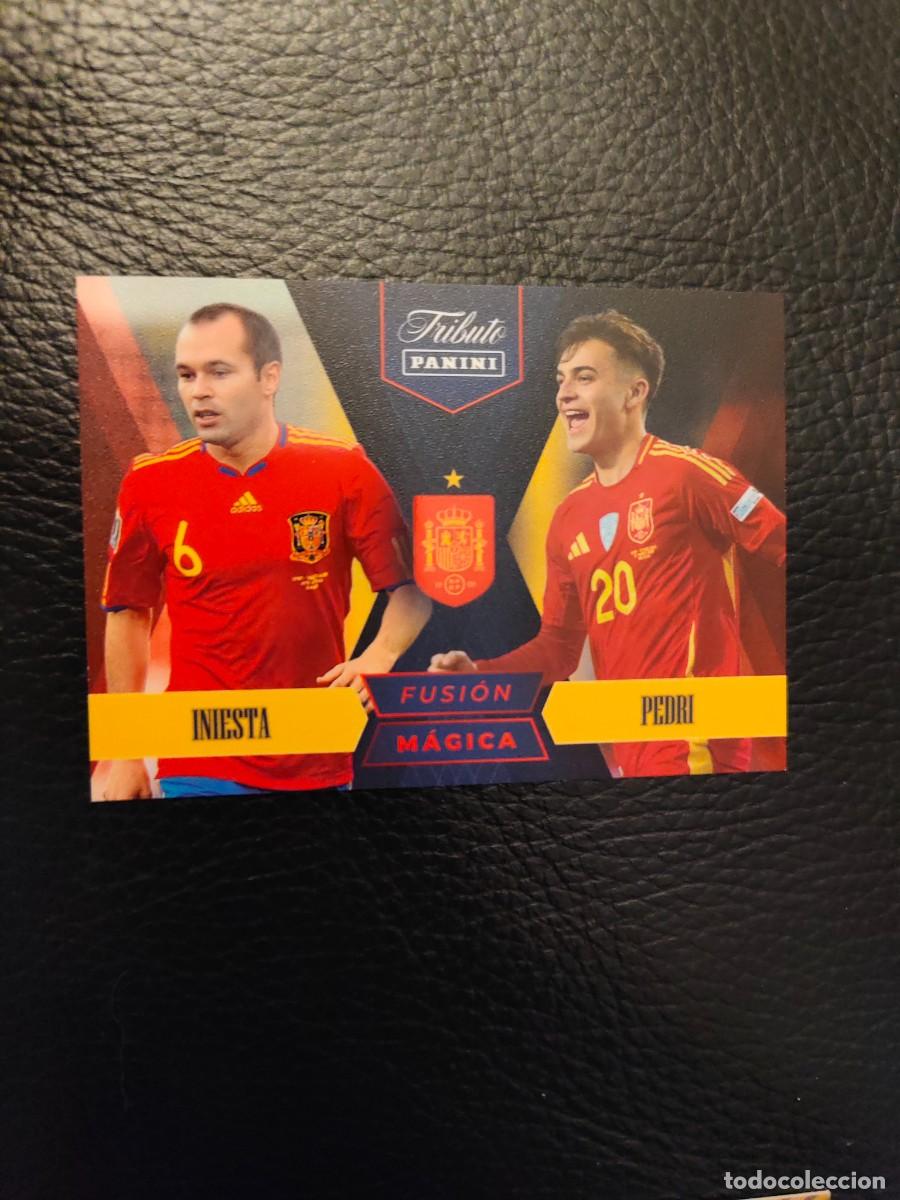 Cromos de f&uacute;tbol: 85. INIESTA / PEDRI TRIBUTO ESPA&Ntilde;A 2010 2026 ESPA&Ntilde;A PANINI VAMOS CAMPEONES MUNDIAL AAH