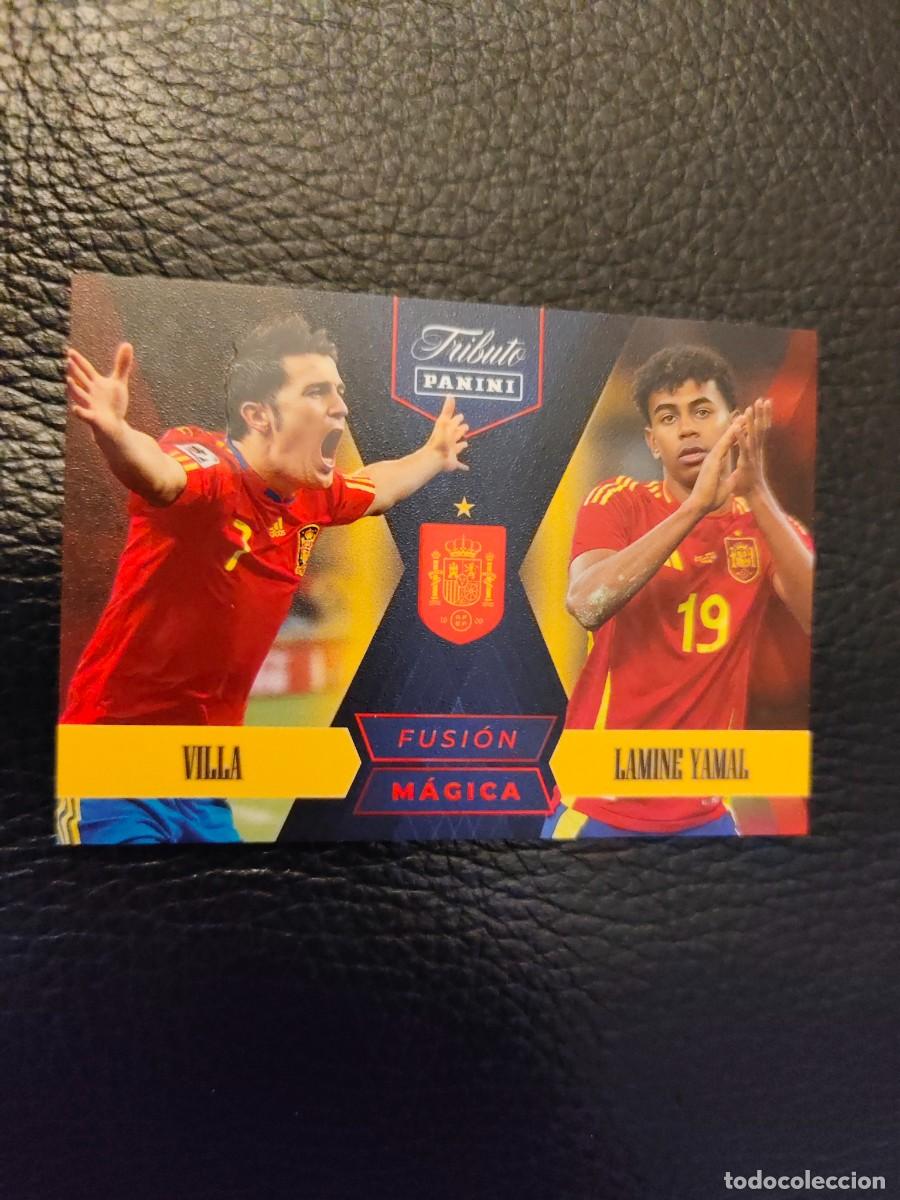 Cromos de f&uacute;tbol: 86. VILLA / LAMINE YAMAL TRIBUTO ESPA&Ntilde;A 2010 2026 ESPA&Ntilde;A PANINI VAMOS CAMPEONES MUNDIAL AAH