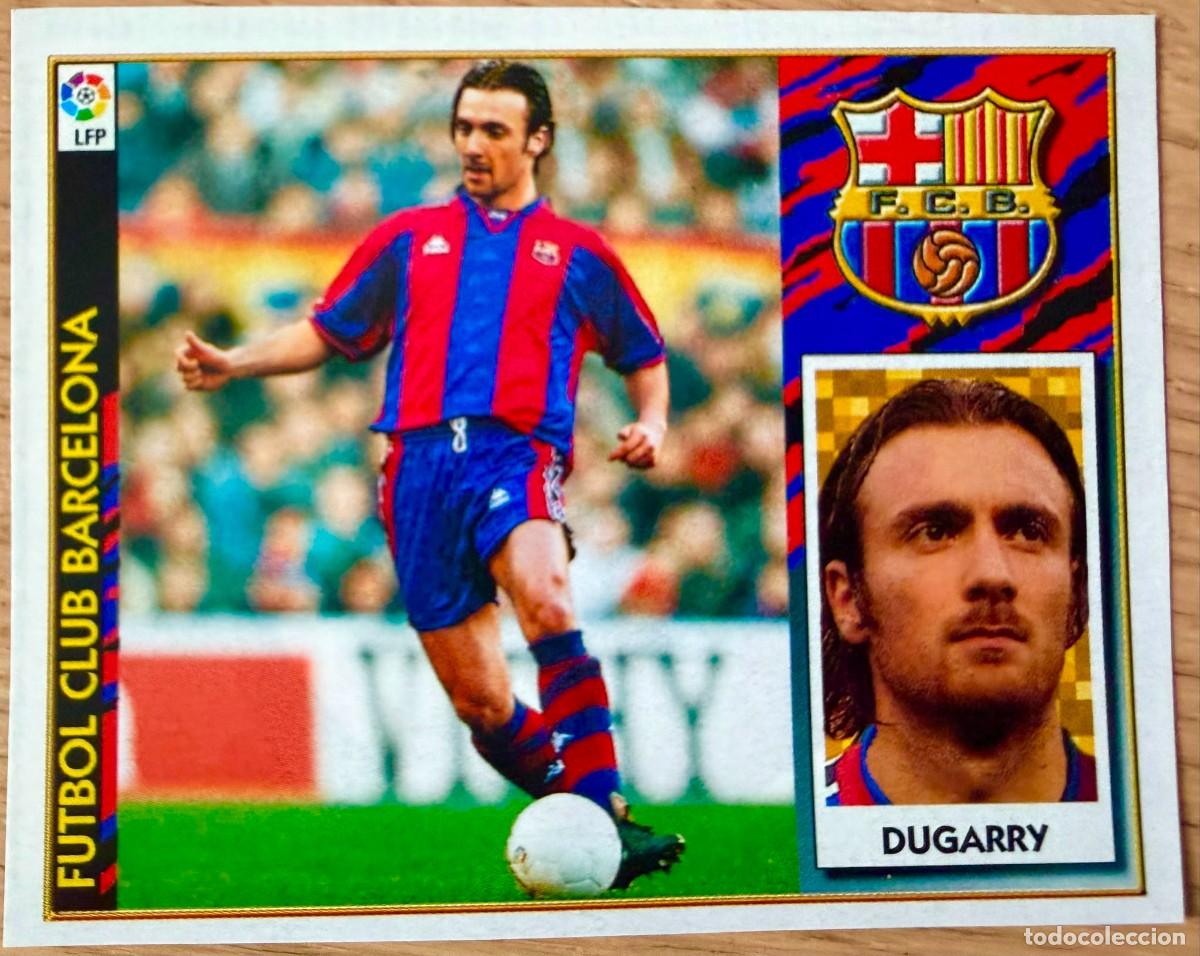 Cromos de f&uacute;tbol: DUGARRY VERSION FICHAJE 8 BARCELONA 97 98 1997 1998 LIGA EDICIONES ESTE RECORTADO STICKER