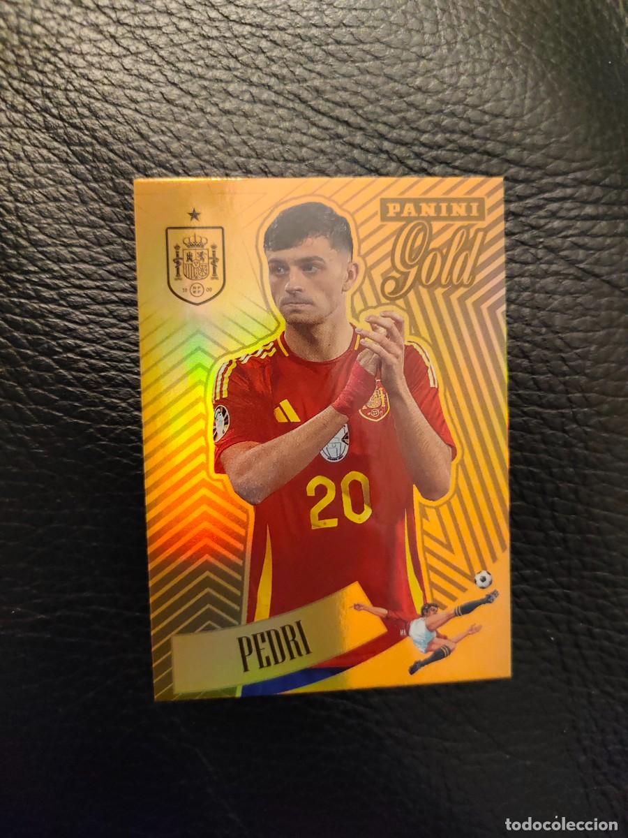 Cromos de f&uacute;tbol: 88. PEDRI TRIBUTO ESPA&Ntilde;A 2010 2026 ESPA&Ntilde;A PANINI GOLD PANINI VAMOS CAMPEONES MUNDIAL AAH