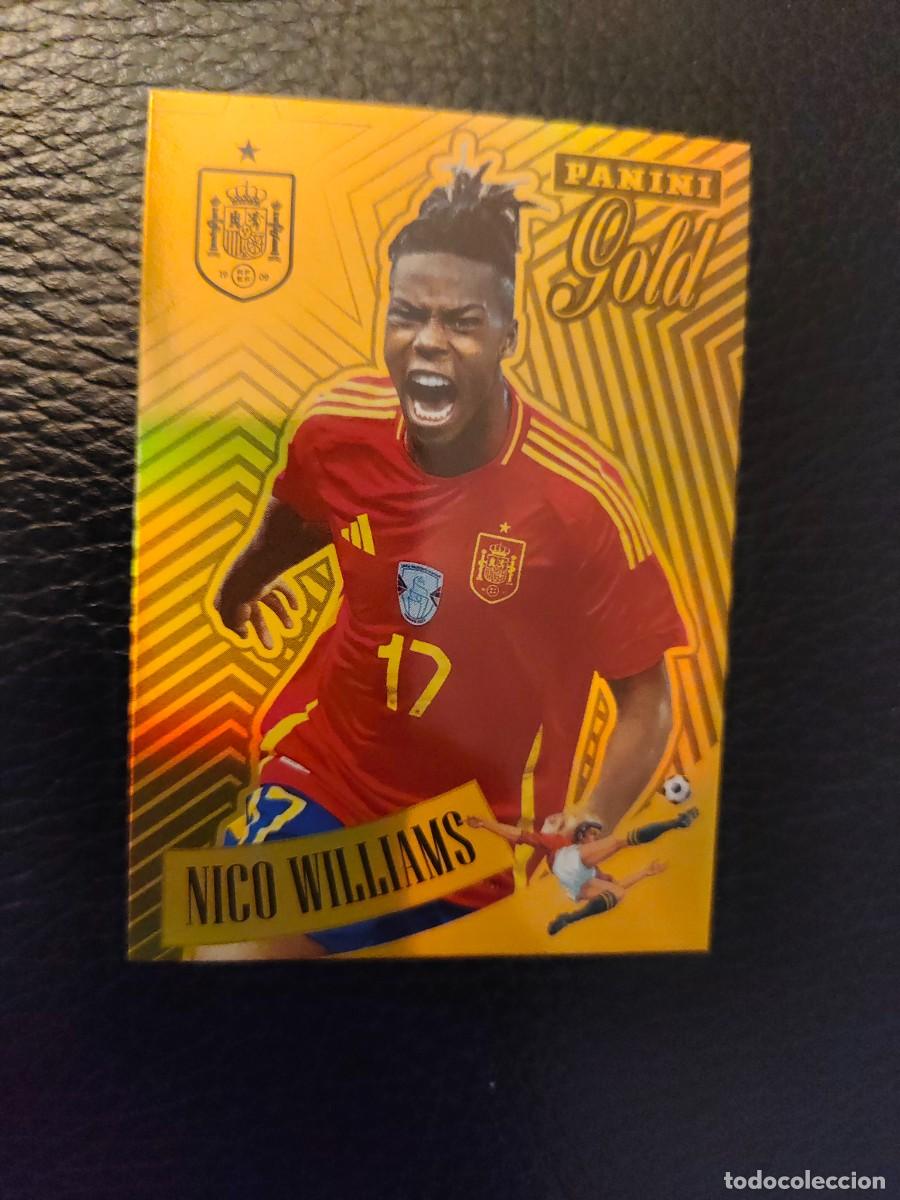 Cromos de f&uacute;tbol: 90. NICO WILLIAMS TRIBUTO ESPA&Ntilde;A 2010 2026 ESPA&Ntilde;A PANINI GOLD PANINI VAMOS CAMPEONES MUNDIAL AAH