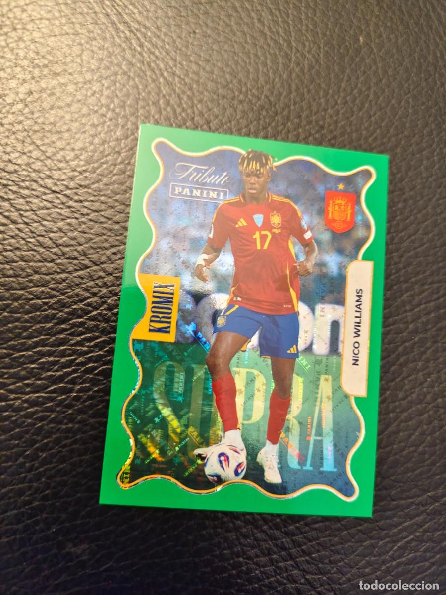 Cromos de f&uacute;tbol: KV71 UNAI SIM&Oacute;N TRIBUTO ESPA&Ntilde;A 2010 2026 ESPA&Ntilde;A SUPRA KROMIX VERDE PANINI CAMPEONES MUNDIAL AAH