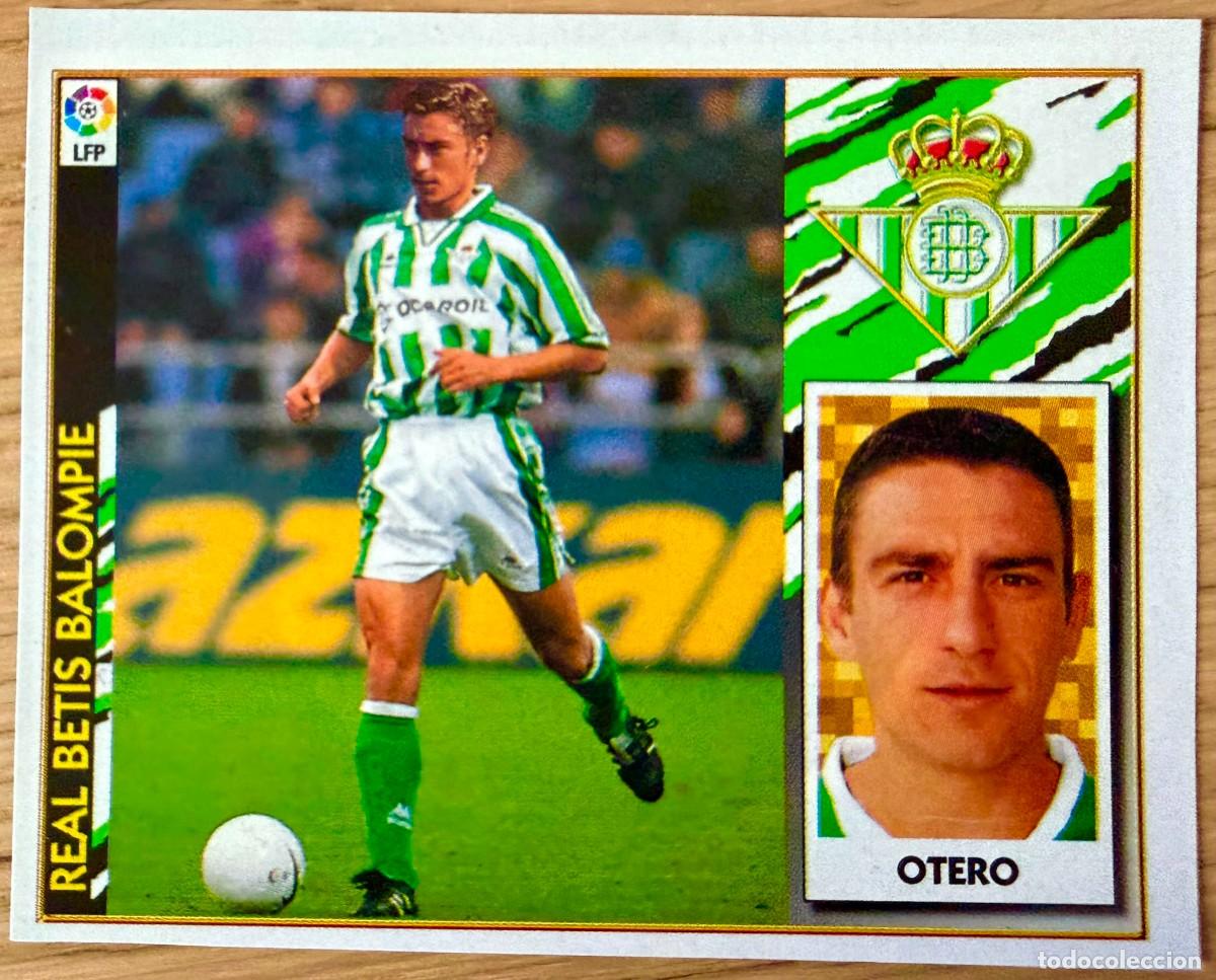 Cromos de f&uacute;tbol: OTERO FICHAJE 16 REAL BETIS 97 98 1997 1998 LIGA EDICIONES ESTE RECORTADO STICKER