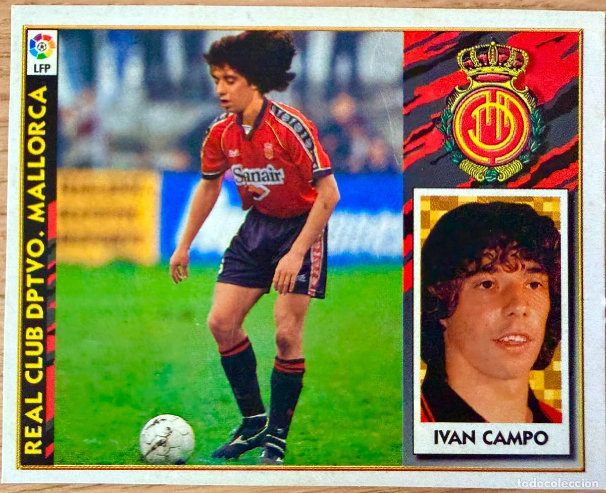 Cromos de f&uacute;tbol: IVAN CAMPO FICHAJE 20 MALLORCA 97 98 1997 1998 LIGA EDICIONES ESTE RECORTADO STICKER