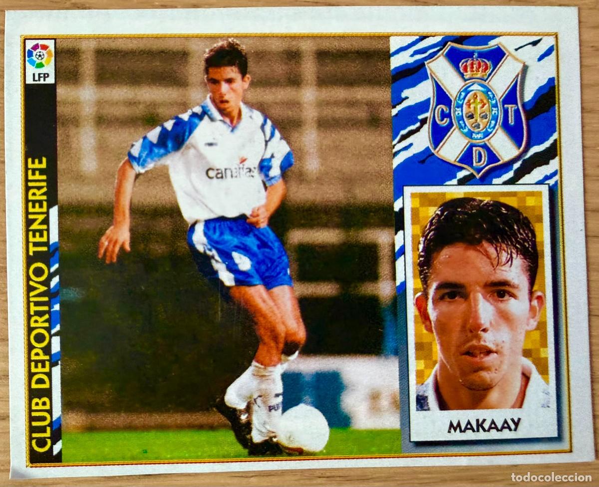 Cromos de f&uacute;tbol: MAKAAY FICHAJE 36 TENERIFE 97 98 1997 1998 LIGA EDICIONES ESTE RECORTADO STICKER