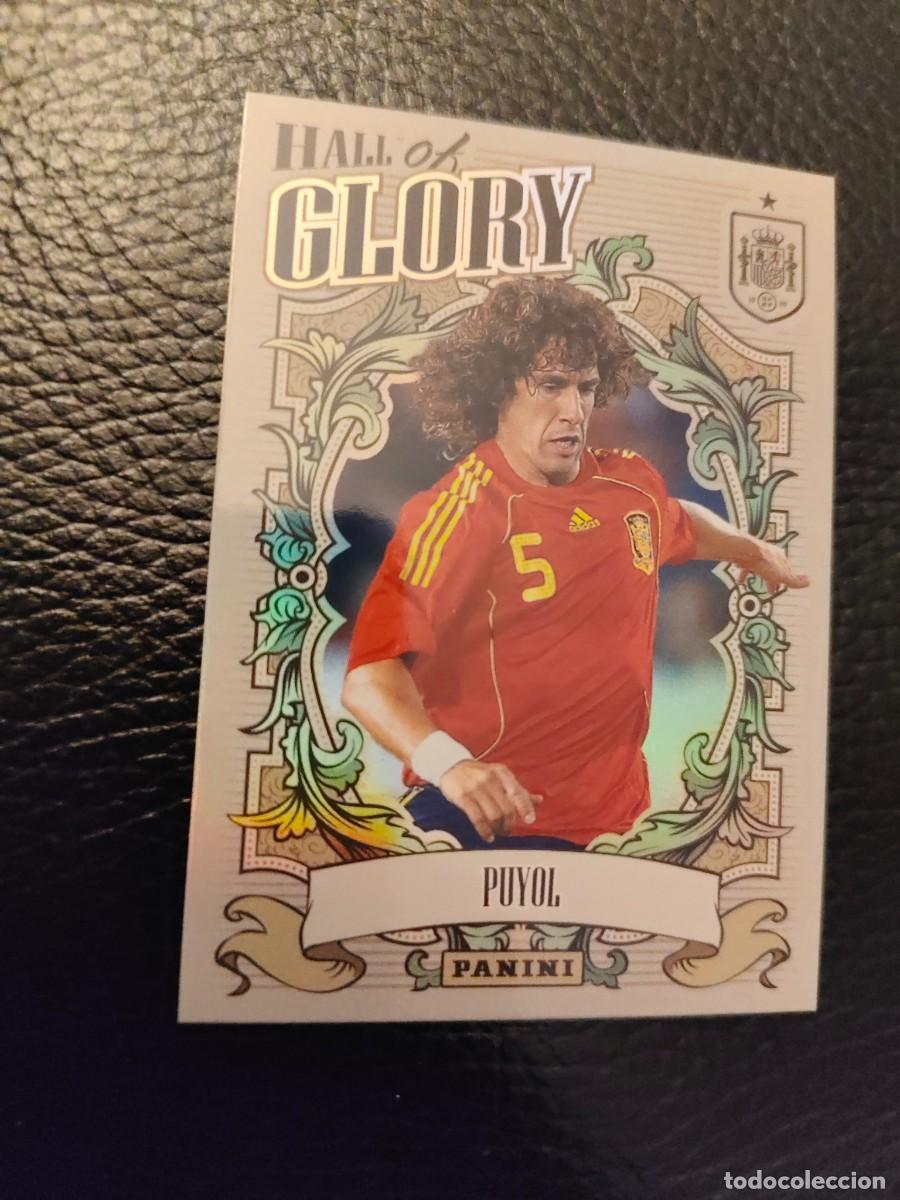 Cromos de f&uacute;tbol: HG15. PUYOL TRIBUTO ESPA&Ntilde;A 2010 2026 ESPA&Ntilde;A HALL OF GLORY PANINI CAMPEONES MUNDIAL AAH