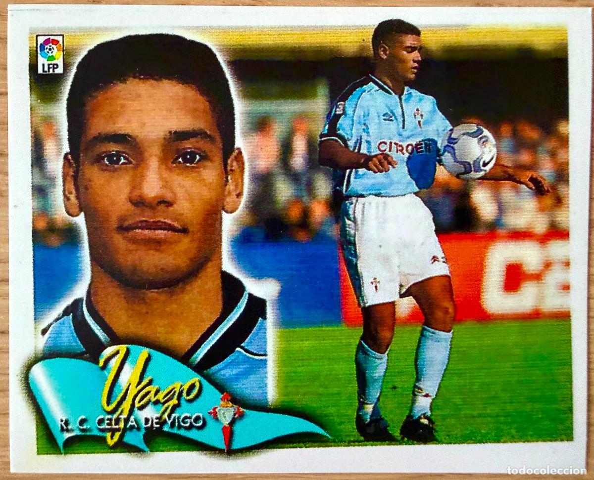 Cromos de f&uacute;tbol: YAGO FICHAJE 34 CELTA VIGO 00 01 2000 2001 FACSIMIL VERSION ADHESIVO NUEVO SIN PEGAR LIGA ESTE LEER