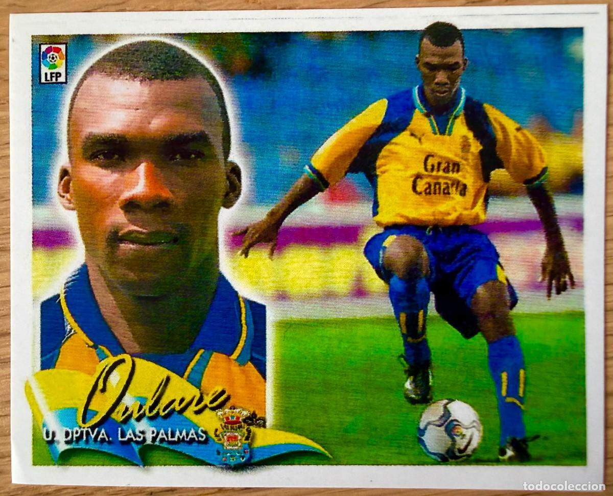 Cromos de f&uacute;tbol: OULARE COLOCA LAS PALMAS 00 01 2000 2001 FACSIMIL VERSION ADHESIVO NUEVO SIN PEGAR LIGA ESTE (LEER)
