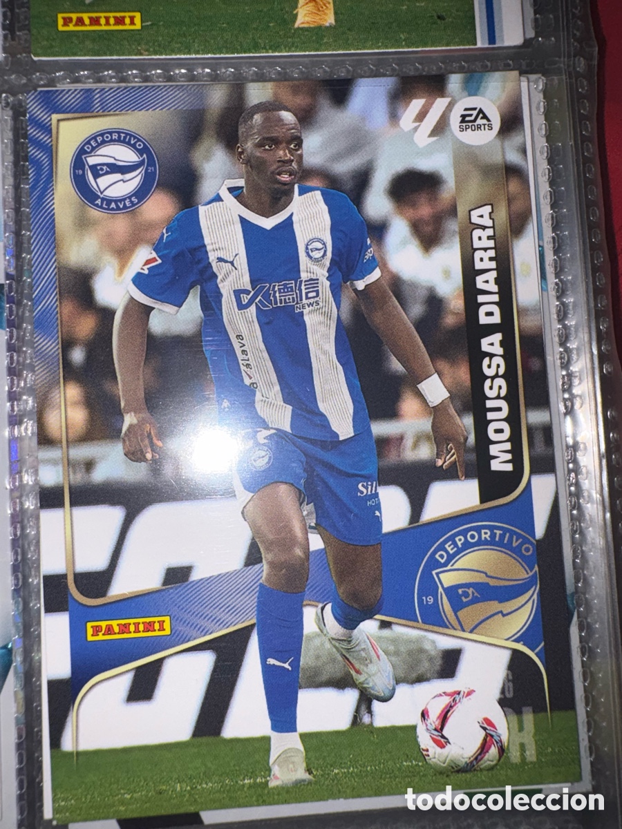 Cromos de f&uacute;tbol: Alav&eacute;s 23 MOUSSA DIARRA Megacracks MGK 2025-26