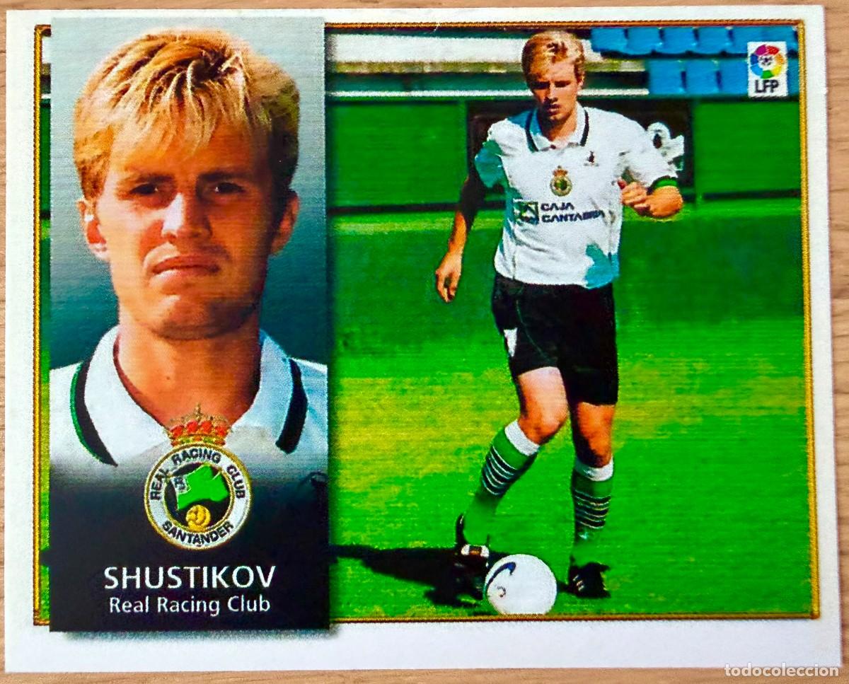 Cromos de f&uacute;tbol: SHUSTIKOV COLOCA SANTANDER 98 99 1998 1999 FACSIMIL VERSION ADHESIVO NUEVO SIN PEGAR LIGA ESTE LEER