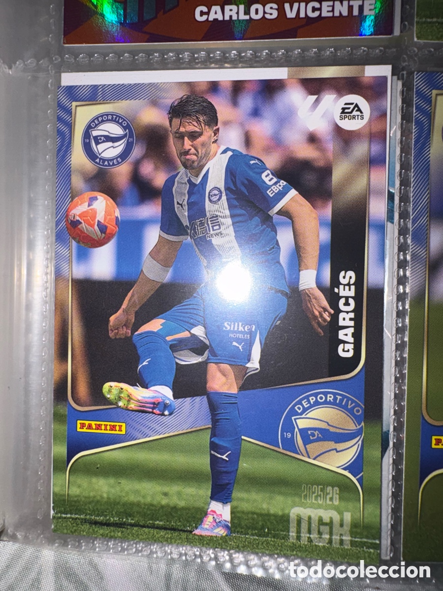 Cromos de f&uacute;tbol: MEGACRACKS GARCES 24 ALAVES CROMO LIGA 25 26 2025 2026 MGK PANINI