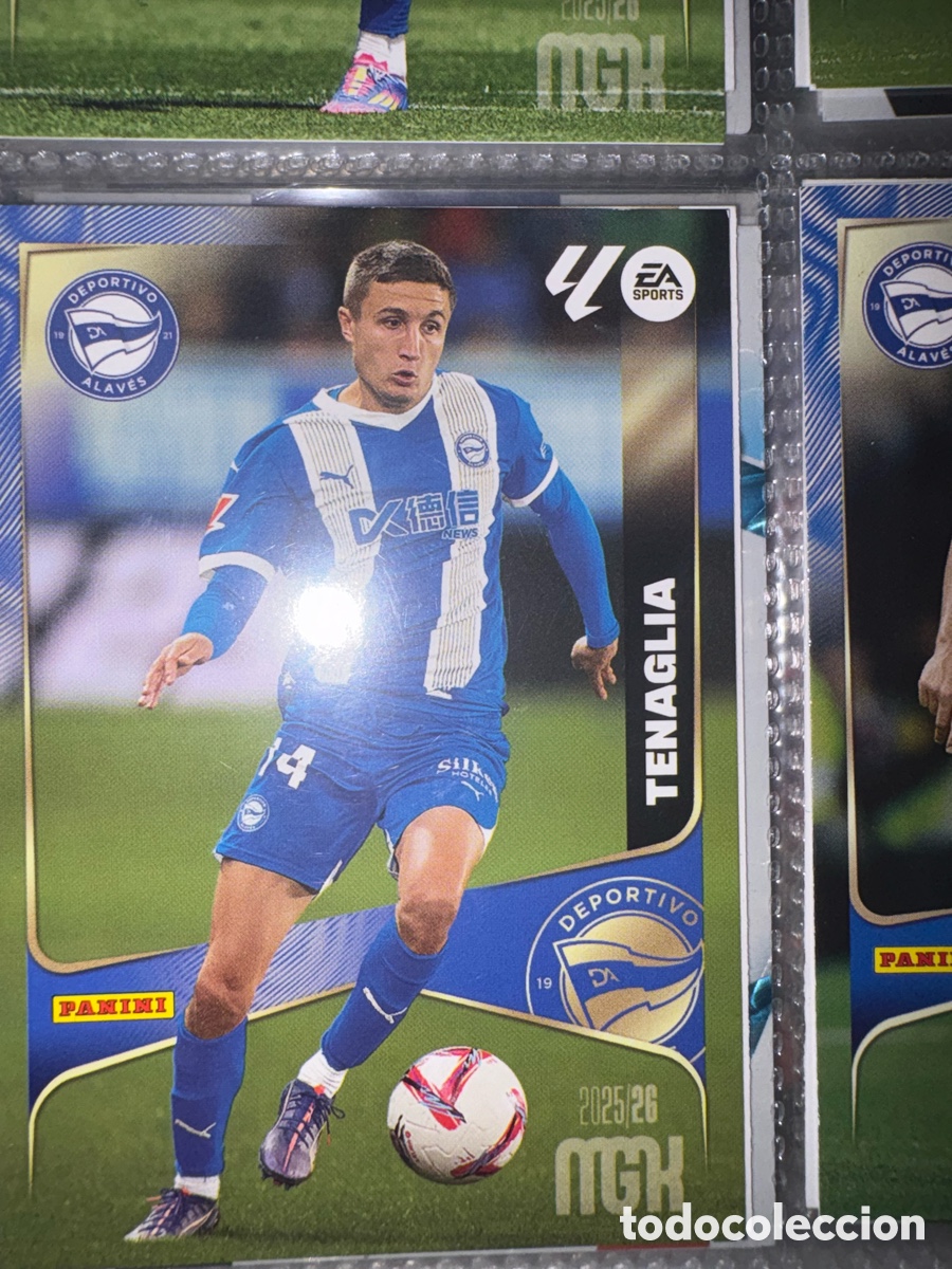 Cromos de f&uacute;tbol: Alav&eacute;s 22 TENAGLIA Megacracks MGK 2025-26