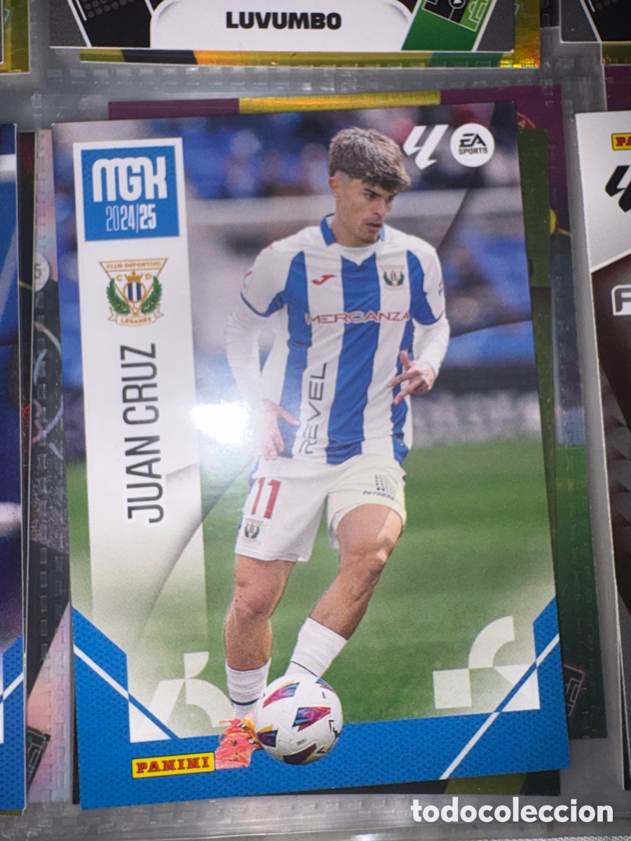 Cromos de f&uacute;tbol: 212 JUAN CRUZ CD LEGANES FICHAS ALBUM MEGACRACKS 2024 2025 MGK 24 25