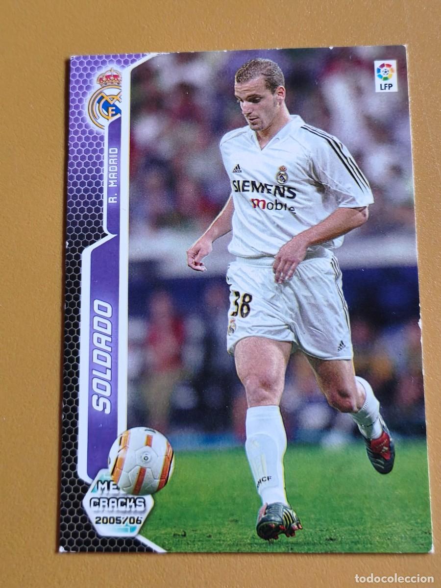 Cromos de f&uacute;tbol: soldado, 2005 06 nueva ficha