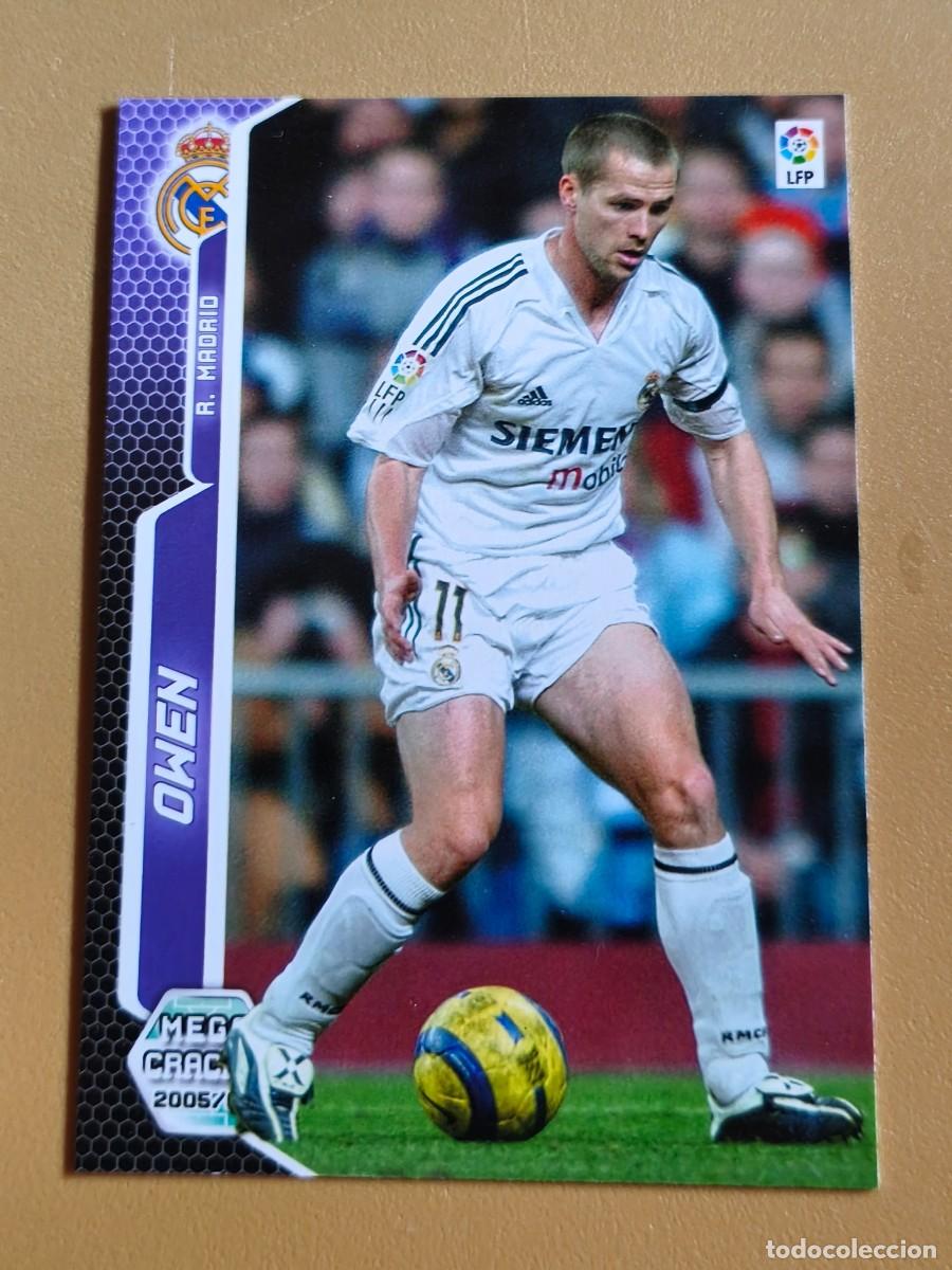 Cromos de f&uacute;tbol: owen, 2005 06 megacracks