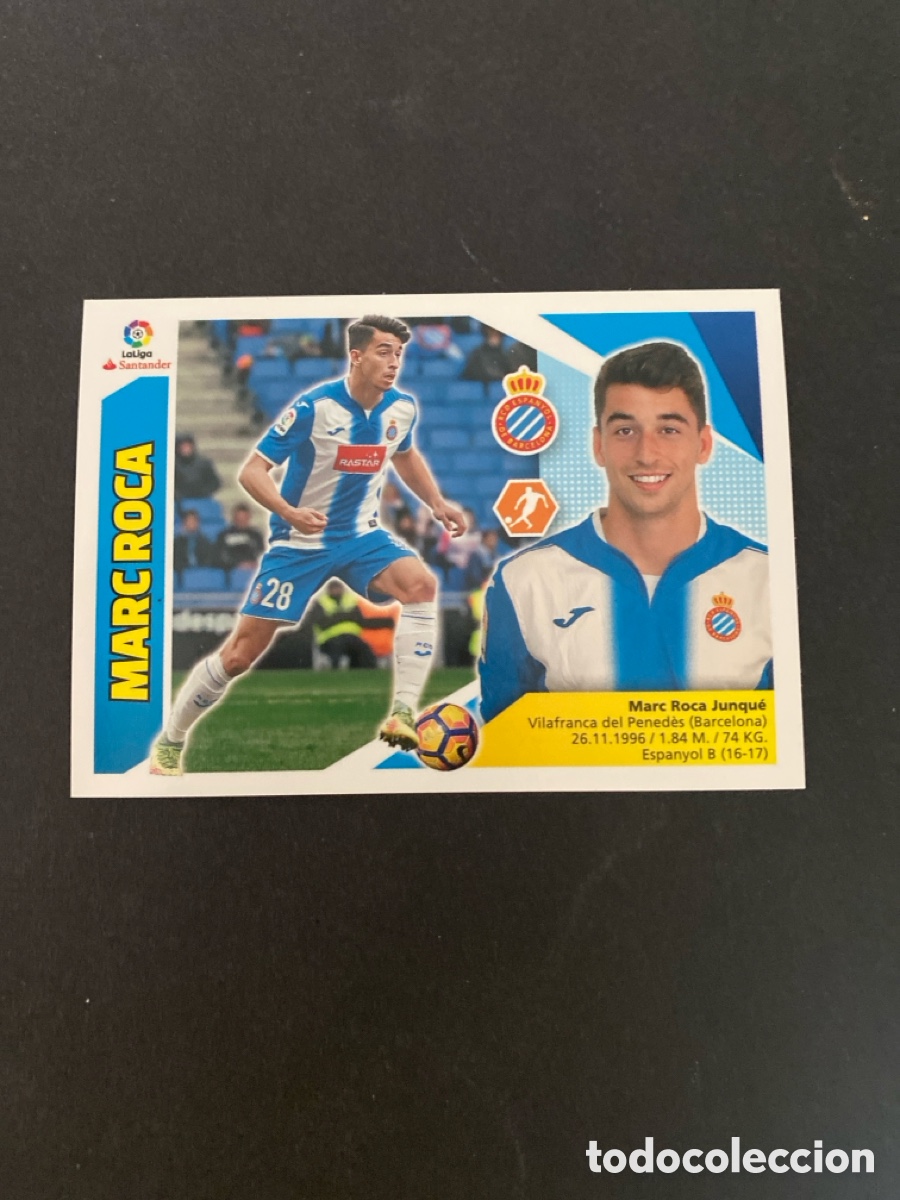 Cromos de f&uacute;tbol: Cromo liga 17/18 RCD Espanyol N*11 A