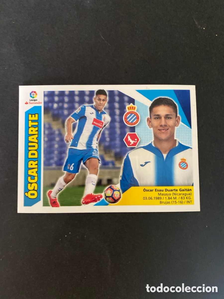 Cromos de f&uacute;tbol: Cromo liga 17/18 RCD Espanyol N* 5B