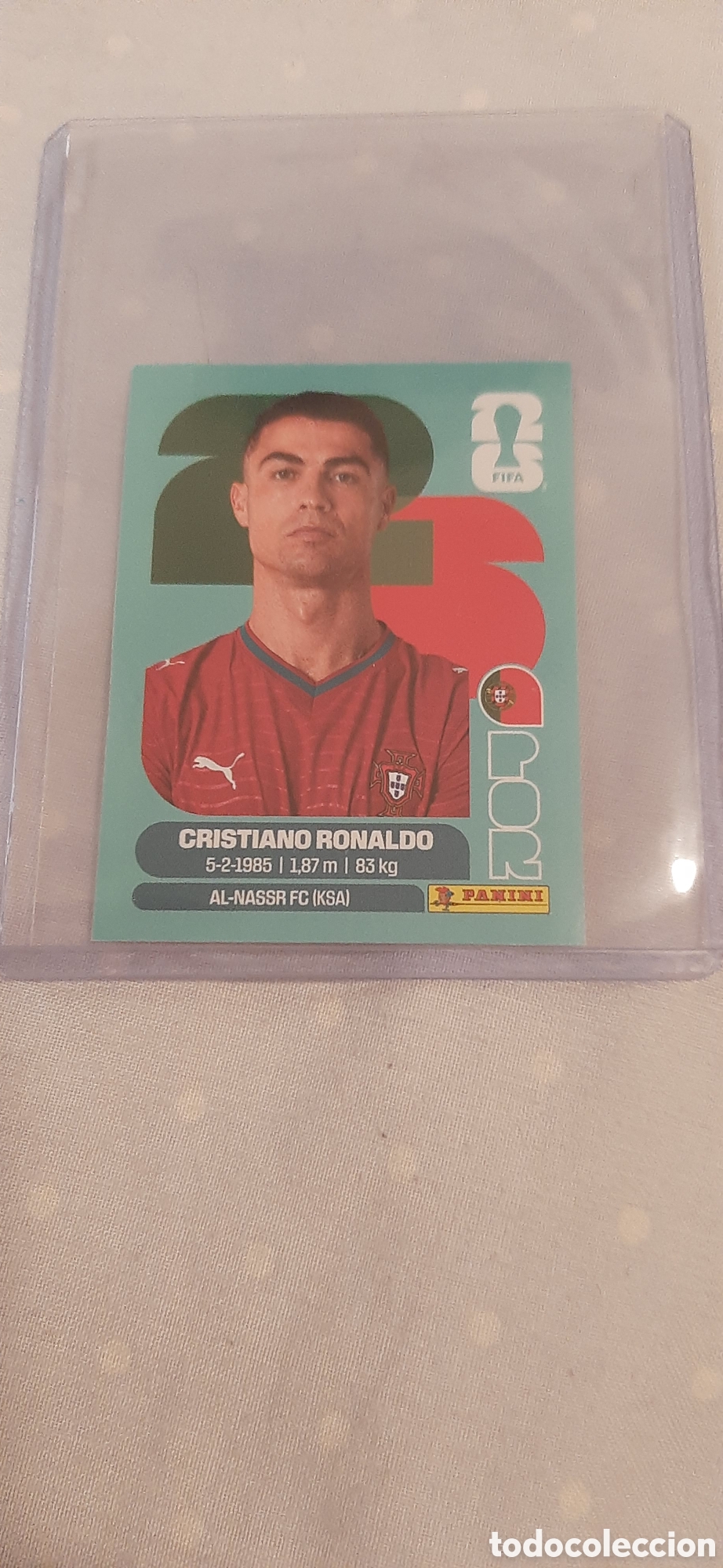 Cromos de f&uacute;tbol: POR15 POR 15 Cristiano Ronaldo Portugal Sticker Cromo FIFA World Cup 2026 26 Panini Mundial