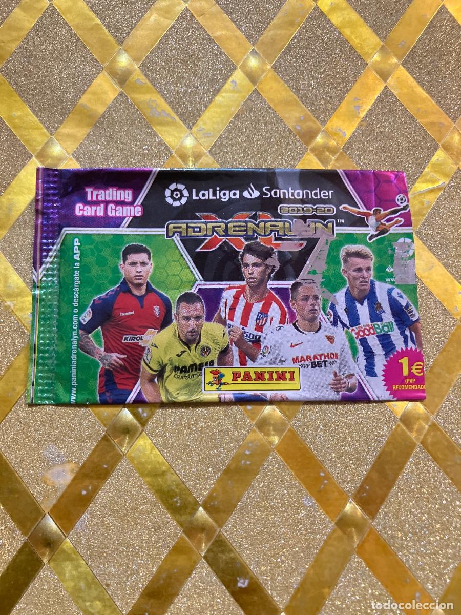 Cromos de f&uacute;tbol: SOBRE DE CROMOS DE ADRENALYN XL 2019 2020 VACIO PANINI !