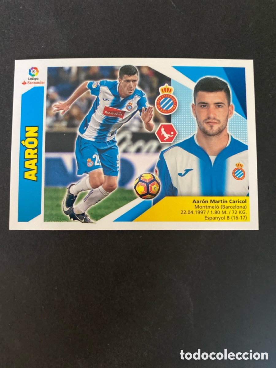 Cromos de f&uacute;tbol: Cromo liga 17/18 RCD Espanyol N* 7