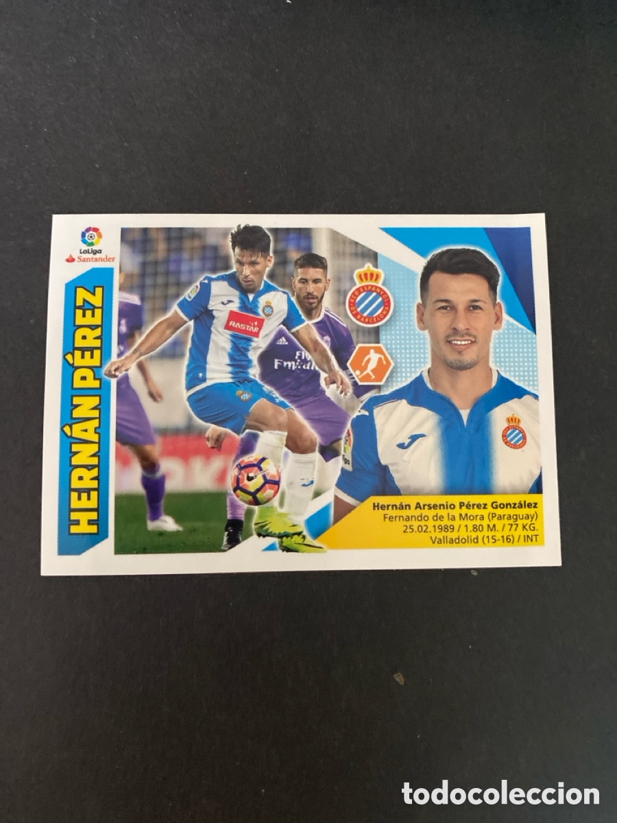 Fu&szlig;ball-Sticker: Cromo liga 17/18 RCD Espanyol N* 12