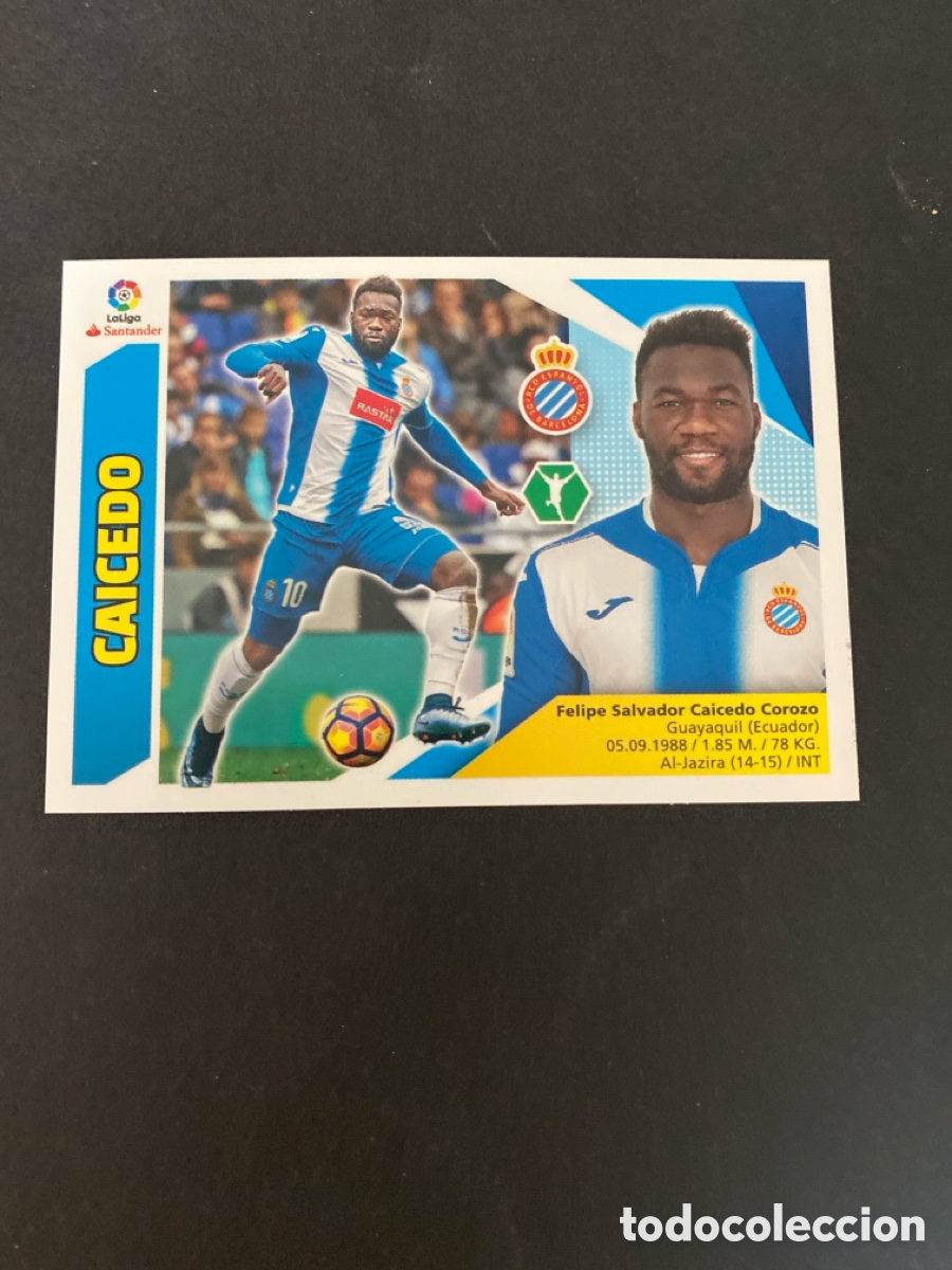 Fu&szlig;ball-Sticker: Cromo liga 17/18 RCD Espanyol N* 15 A