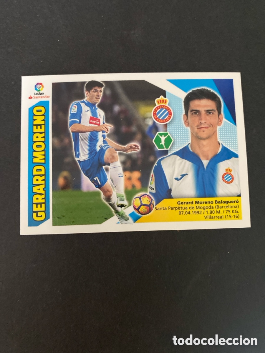 Cromos de f&uacute;tbol: Cromo liga 17/18 RCD Espanyol N* 14