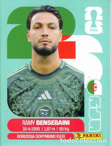 Cromos de f&uacute;tbol: CROMO PANINI MUNDIAL WORLD CUP 2026 - ALG3 ALG 3 - BENSEBAINI - ARGELIA