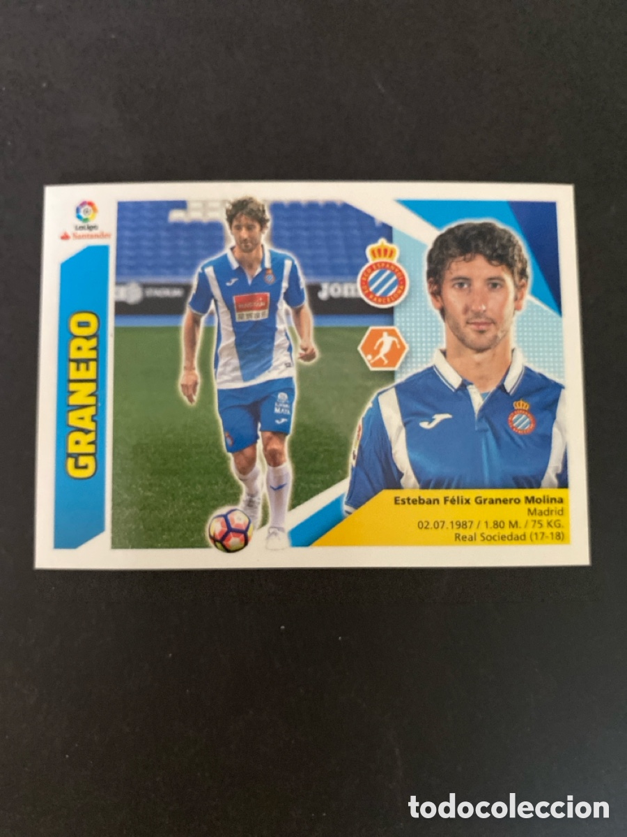 Cromos de f&uacute;tbol: Cromo liga 17/18 RCD Espanyol N* 10