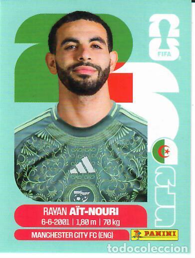 Cromos de f&uacute;tbol: CROMO PANINI MUNDIAL WORLD CUP 2026 - ALG5 ALG 5 - A&Iuml;T-NOURI - ARGELIA