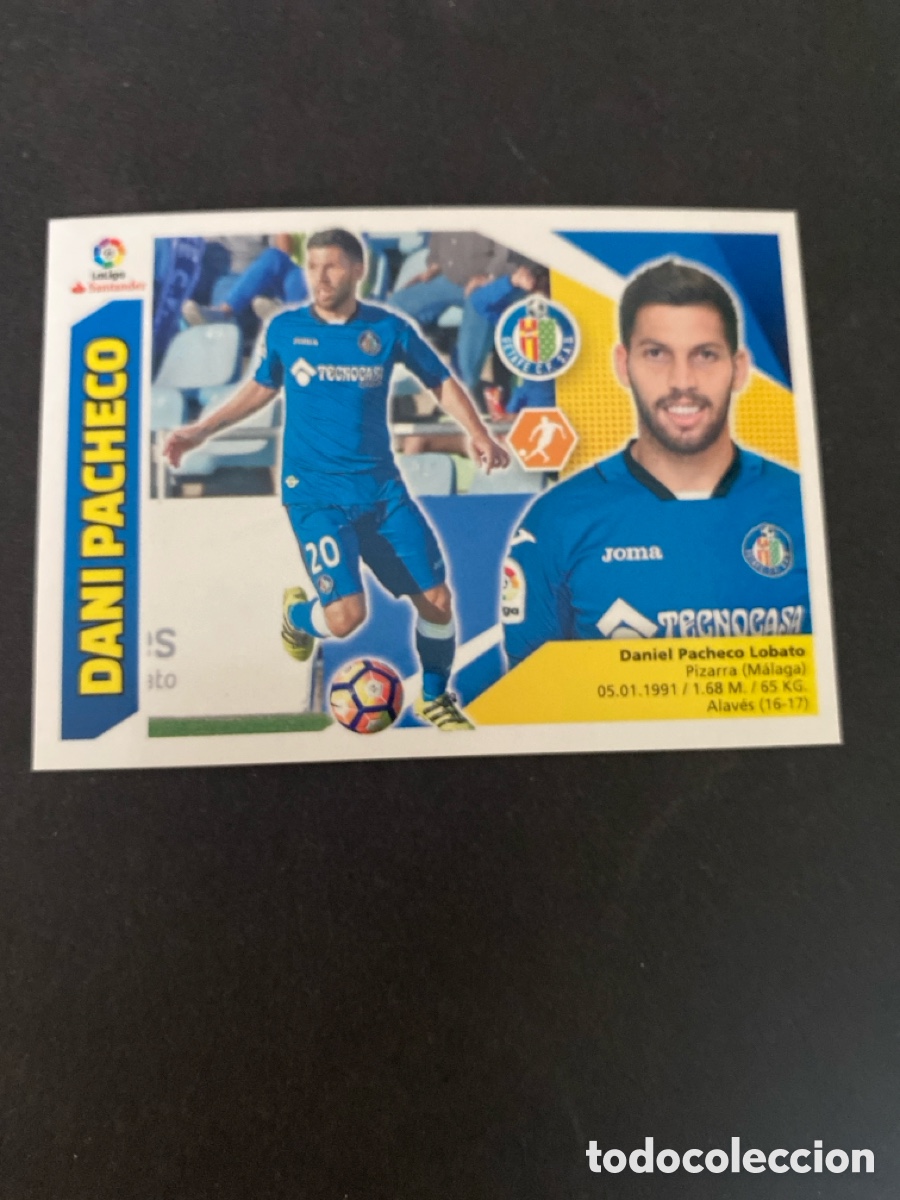 Cromos de f&uacute;tbol: Cromo liga 17/18 Getafe CF N* 12