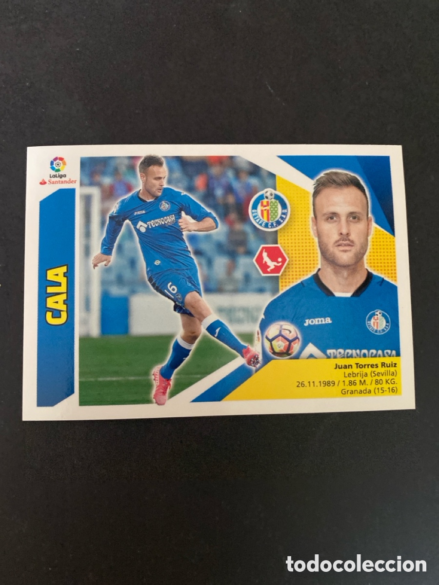 Cromos de f&uacute;tbol: Cromo liga 17/18 Getafe CF N* 6